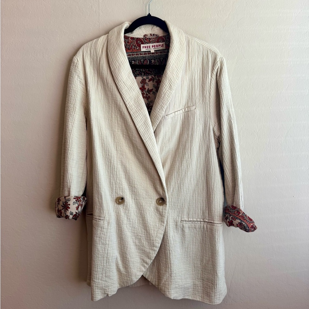 Oversized Cream FP Blazer